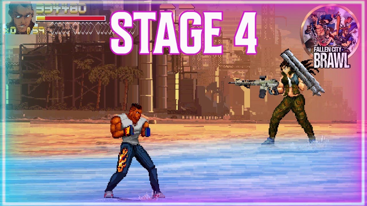 "Fallen City Brawl" Stage 4  G21 Enforcer Boss Fight