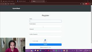 Laravel registratiom with captcha, login, and sign up