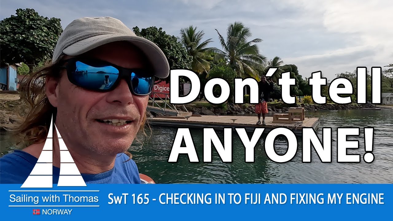 DON`T TELL ANYONE ABOUT THIS PARADISE - SwT 165 - CHECKING IN TO FIJI IN SAVU SAVU