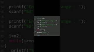 #20 | Basic C Language Program | Basic Coding Video | Programming Exercise21 #shorts #coding