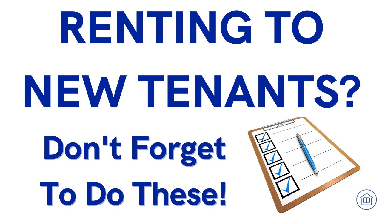New Tenant Checklist