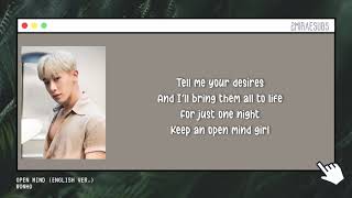 WONHO (원호) - Open Mind English Version [Lyrics]