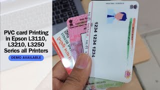 PVC card Printing Software For Epson & Canon Printer | Epson L3250 Series & G2000 Series Printer screenshot 1