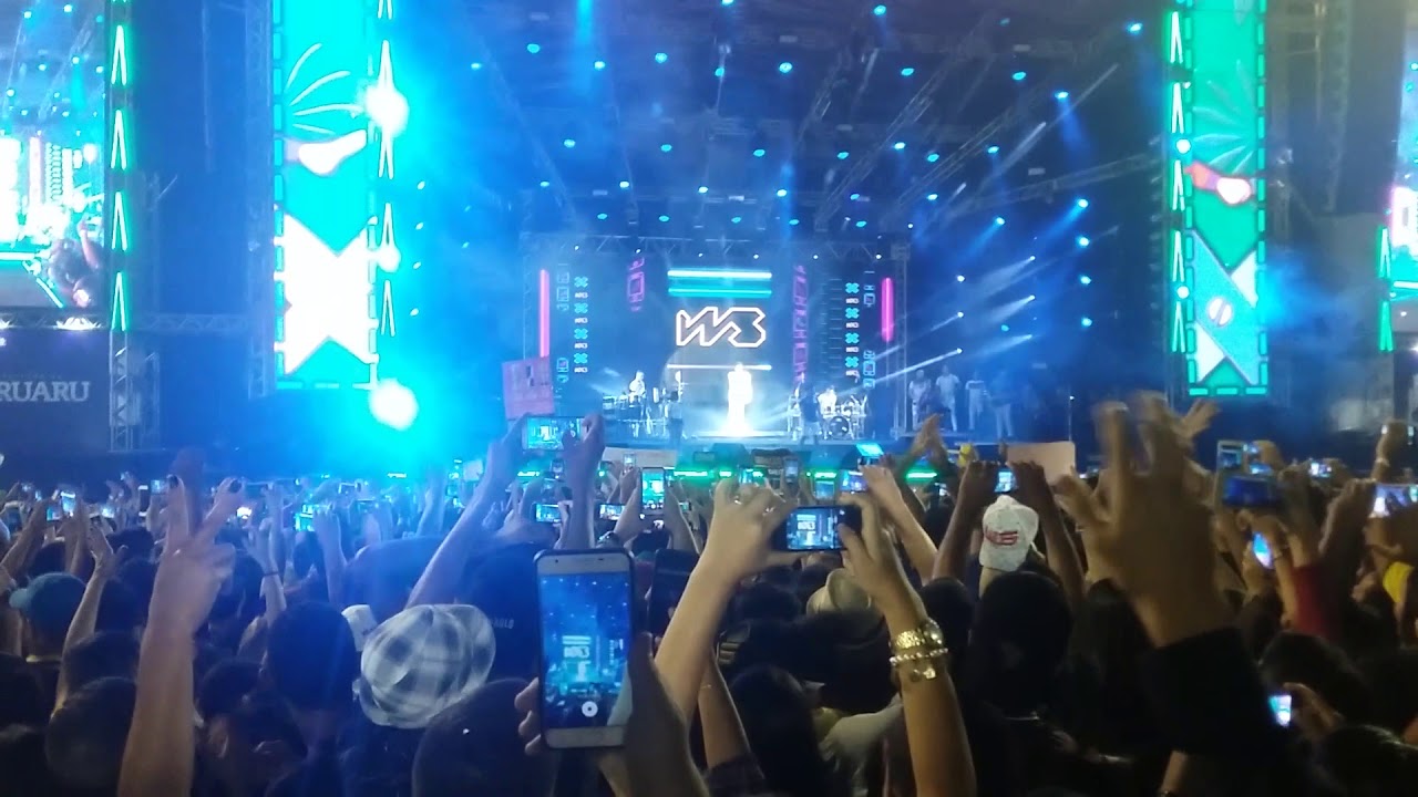 Wesley safadão- Caruaru 17/06/2018- abertura com a música ressaca de saudade