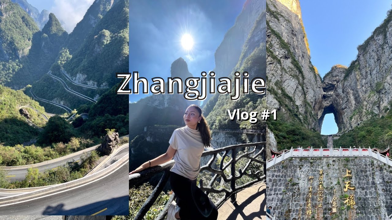 ZHANGJIAJIE VLOG | Tianmen Mountain ¡El teleférico más largo del mundo! ⛰️🇨🇳