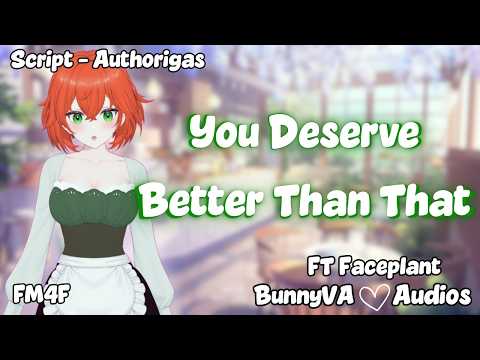 FM4F | Barista Defends You From Your Toxic Partner ASMR Roleplay [Plus Size Listener] [Comfort]