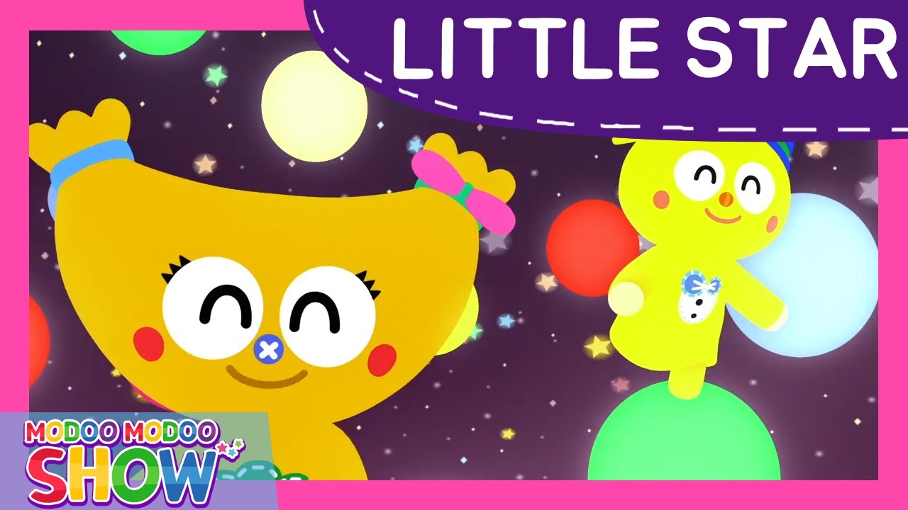[모두모두쇼 Modoo Modoo Show] Little Star Song | 작은별송 | 작은별송 영어버전 | 율동 동요 ...