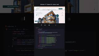 Real Estate Website Design 🔥 HTML CSS JS #shorts