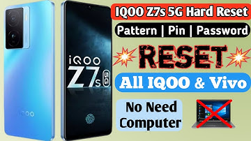 IQOO Z7s 5G Hard Reset | How to Hard Reset IQOO Mobiles | IQOO Mobile ka lock kaise tode