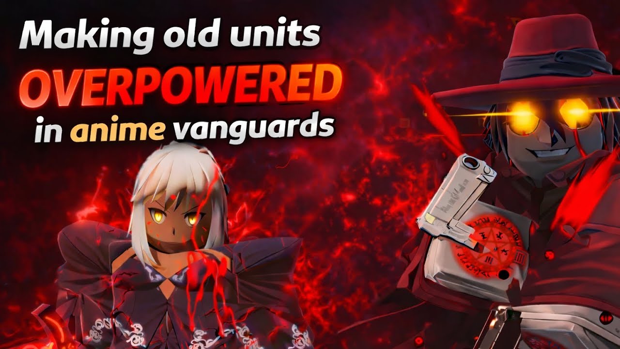 Anime Vanguards|Alucard has crazy dps with memoria 🦇