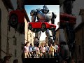 😂 Giant Robot Tosses Ferrari in Village | Funny AI Short #trending#AIvideo #Trending#ViralShorts#LOL