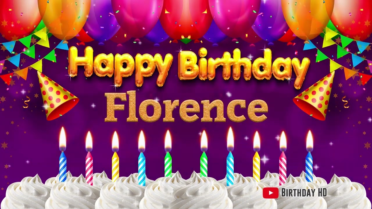 Florence Happy Birthday Cakes Pics Gallery