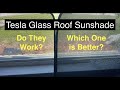 Tesla Model 3 Glass Roof Sunshade