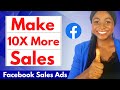 How to create facebook conversion sales ad  get more sales with facebook ads in 2023