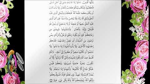 سورة البقرة - آية ( 282 ) - ( آية الدين )               القرآن الكريم     للشيخ ماهر المعيقلي