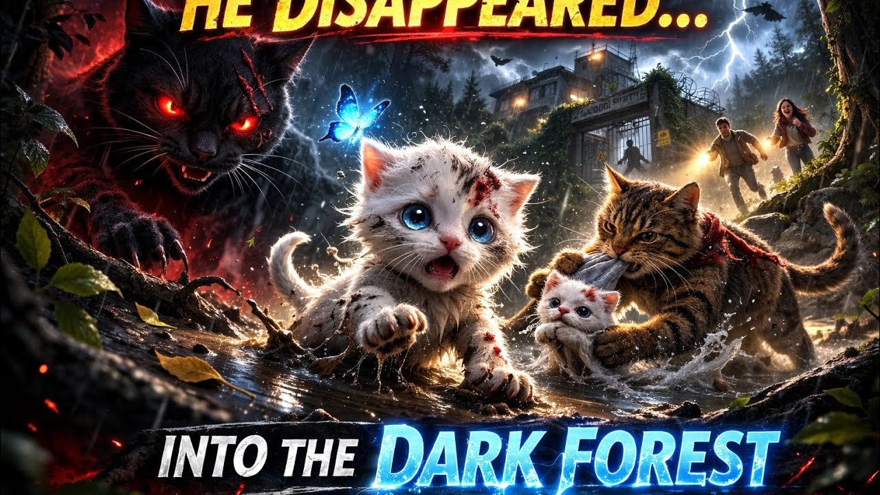 Cat lost in the jungle #catvideos #cartoon #cat #animation #kitten 