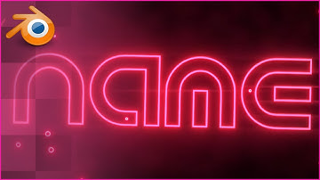 Neon Blender ONLY Intro Template - FREE DOWNLOAD