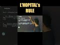 L'Hopital's Rule Solved this Limits Question in Seconds | JEE | CBSE
