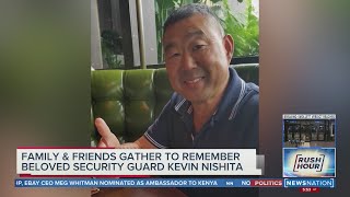 Memorial for security guard who died protecting journalist | Rush Hour