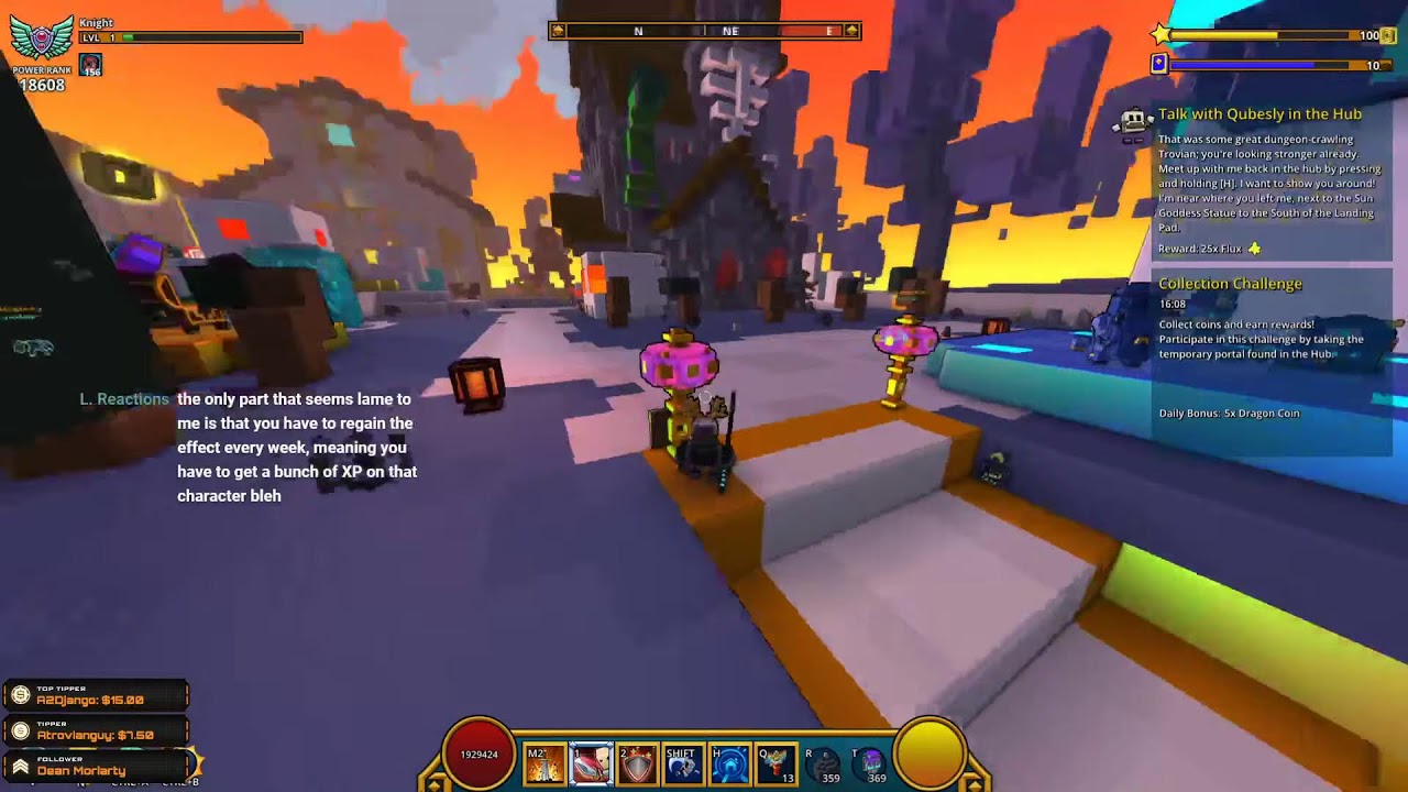 (Stream)Trove PTS : Reading New Patch Notes - Polished Paragon