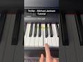 Thriller Michael Jackson Piano Tutorial Easy Piano Tutorial 