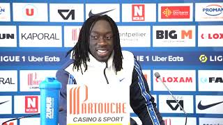 Point presse : Tanguy Coulibaly avant FC Metz vs MHSC