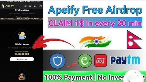 How to make Apeify airdrop account?