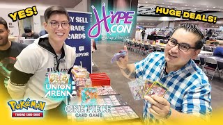 HypeCon Bay Area pt. 1! (Anime TCG Vendor POV | Union Arena | One Piece TCG | Pokemon TCG)