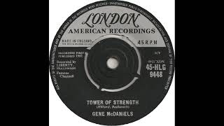 UK New Entry 1961 (275) Gene McDaniels - Tower Of Strength
