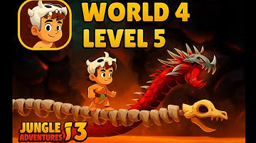 Jungle Adventures 3 World 4 Level 5 | Epic Adventure Gameplay | Android iOS