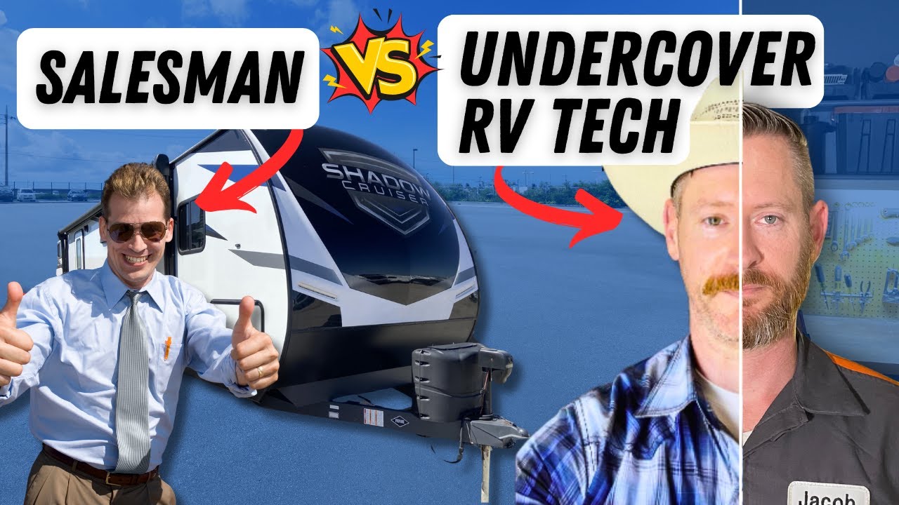 RV Tech reviews Shadow Cruiser travel trailer Undercover - YouTube