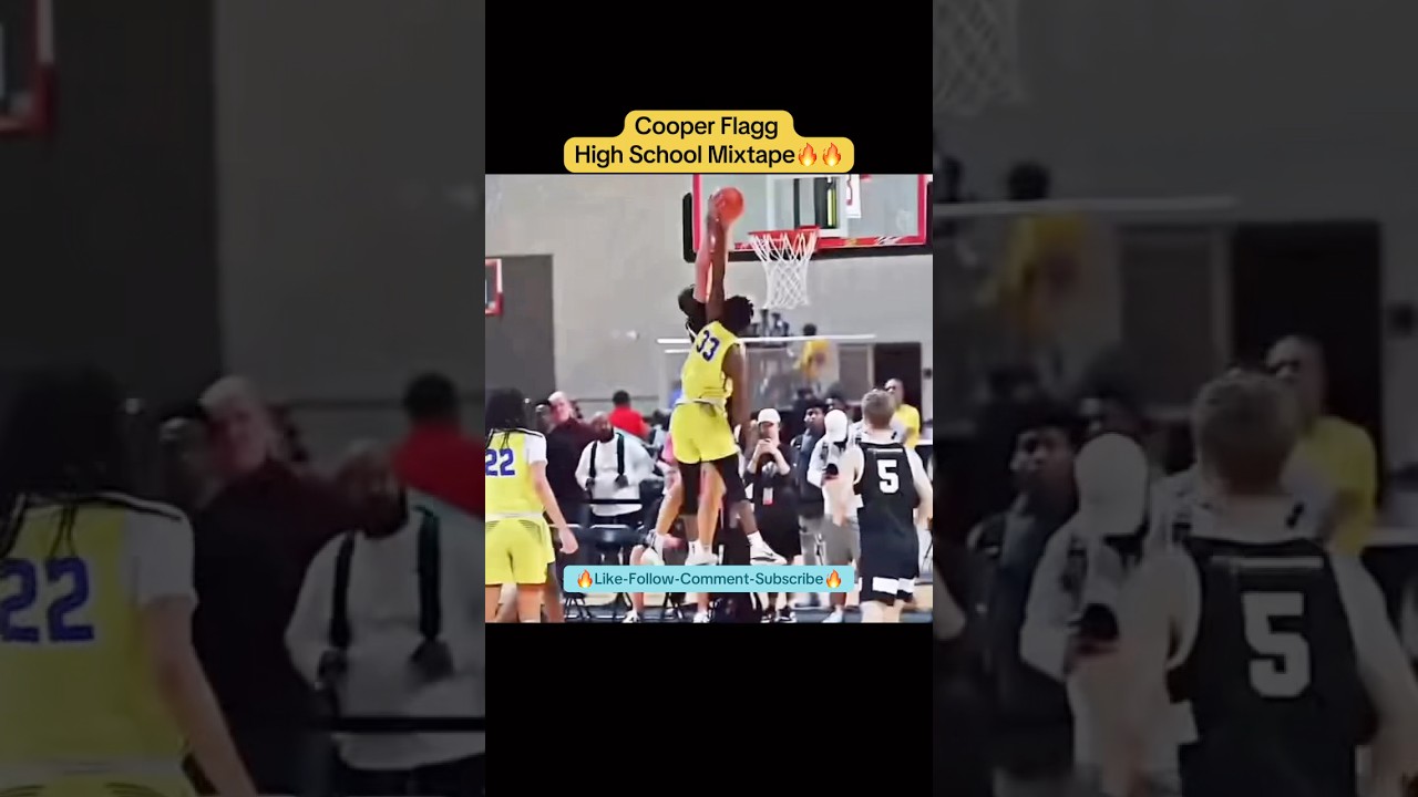 #1 NBA Rookie Cooper Flagg HS Mixtape🔥 #contentcreator #cooperflagg #nba #highlights #fypシ #foryou