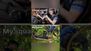 Enemy Squad☠️ My Squad 🤡#please_subscribe_my_channel #shorts #viral