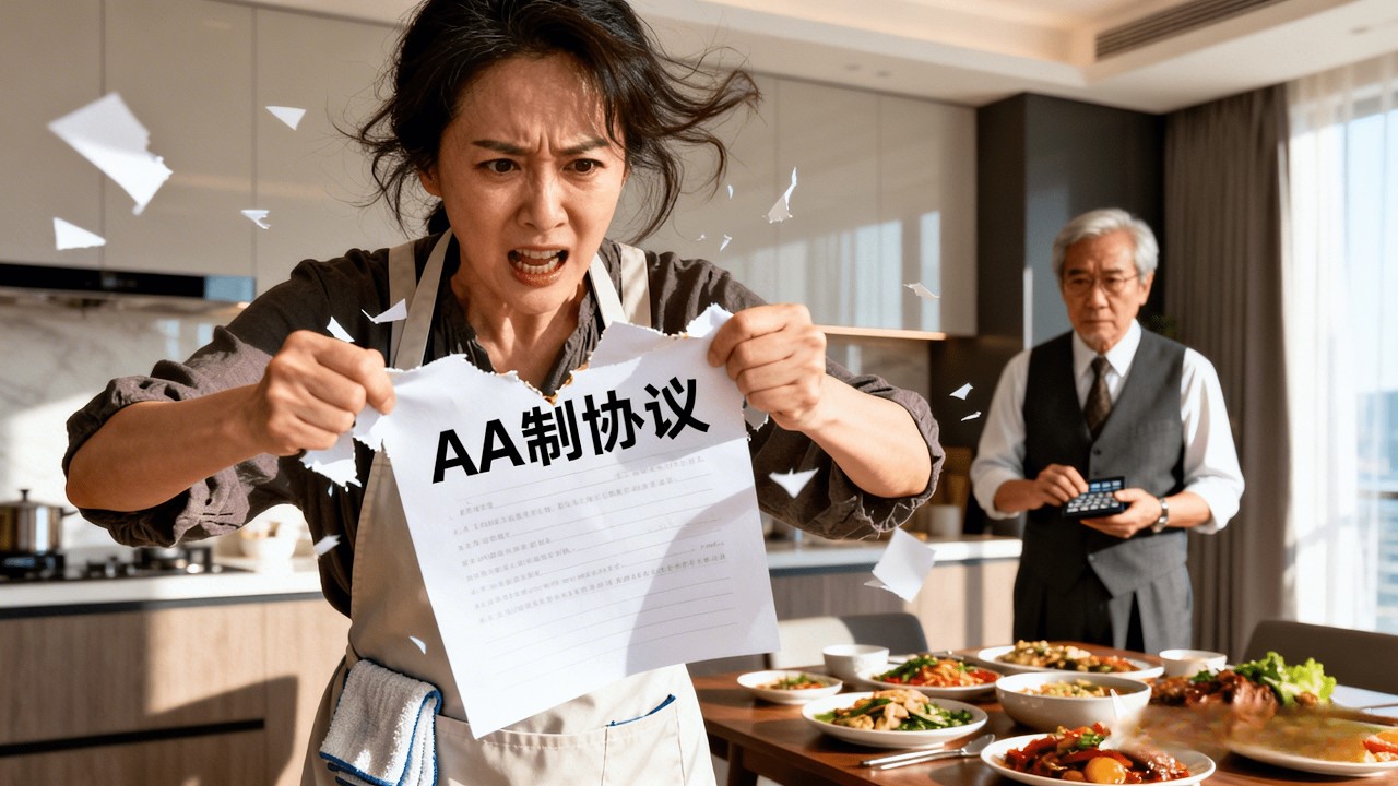 操勞半生換來老伴一句AA？她當場甩手走人！看昔日“保姆妻子”變身“鐵血女王”，把軟飯男與極品家人通通掃地出門！#都市 #家庭 #婚姻 #情感 #短剧 #爽剧