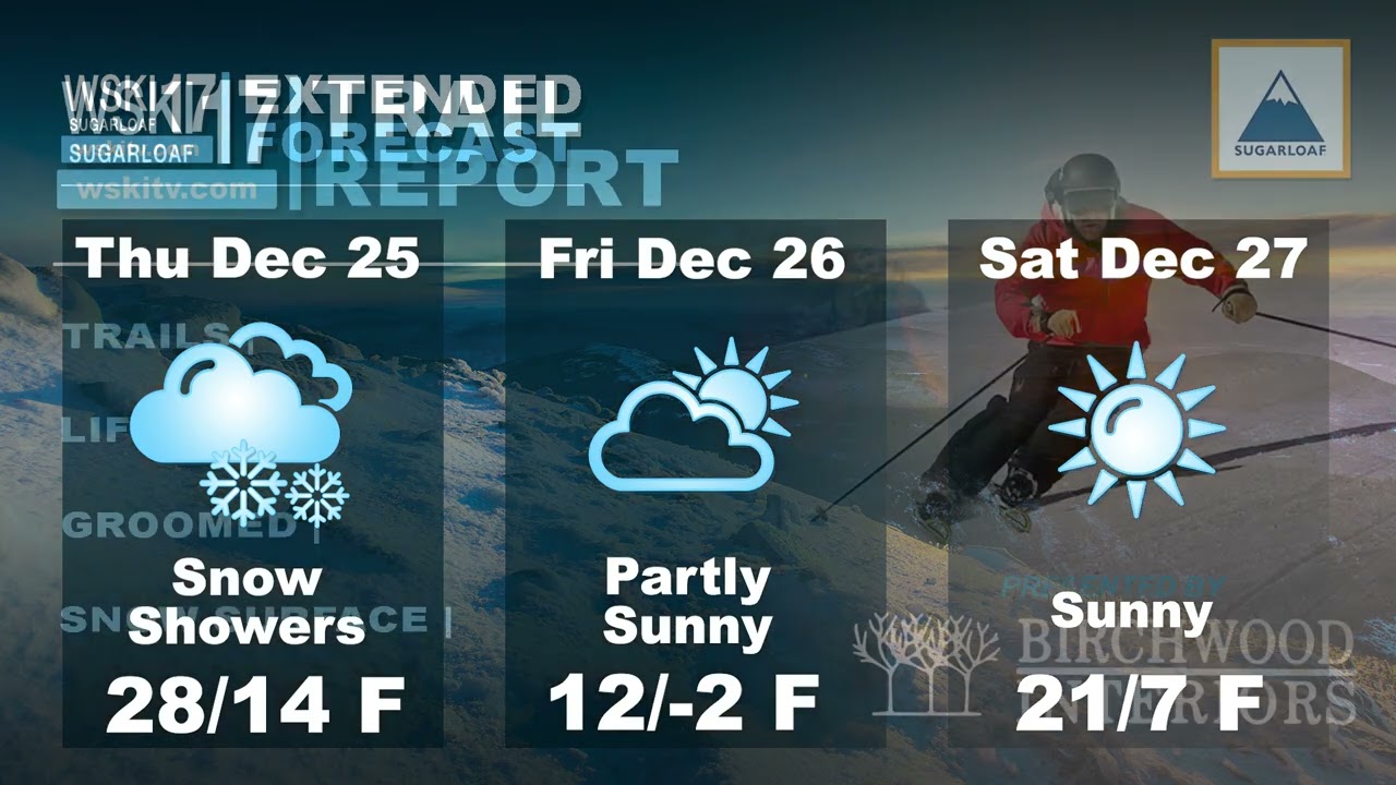WSKI latest Local Forecast and Trail Conditions Dec 23rd 2025
