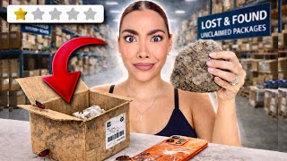 Abriendo PAQUETES PERDIDOS de ESTAFAS (salió MUY MAL)🥴⚠️‼️ | Rebeca Mendiola