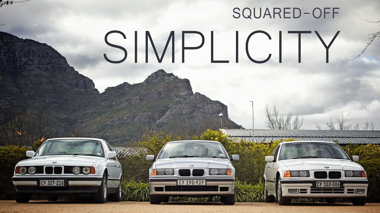 BMW E34 525i and E36 316i squad - YouTube