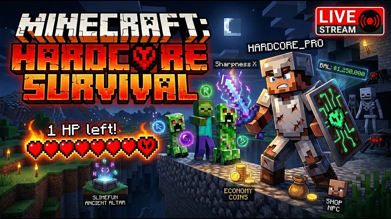 Mit Hard Code 🔴 Minecraft : HARDCODE Survival - YouTube