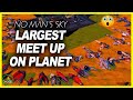 No Mans Sky Multiplayer - 32 Players on PLANET Community Night Highlights