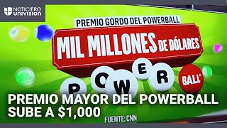 Premio Mayor Del Powerball Sube A 1000 Millones cuntas Probabilidades Hay De Ganar