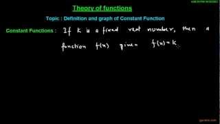 Celebrity Definition and graph of Constant Function | Theory of Functions | Math Lessons Profile