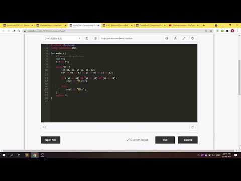 CodeChef | Cook-Off 2021 | Chefland Visa Solution