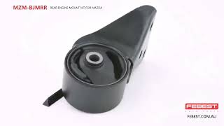 MZM-BJMRR REAR ENGINE MOUNT MT FOR MAZDA Mzm Gfmf Front Engine Mount Mt For Mazda