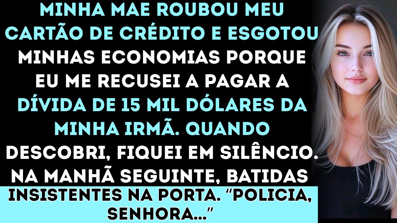 “Minha mãe roubou meu cartão de crédito e esvaziou minhas economias porque eu me recusei a pagar...