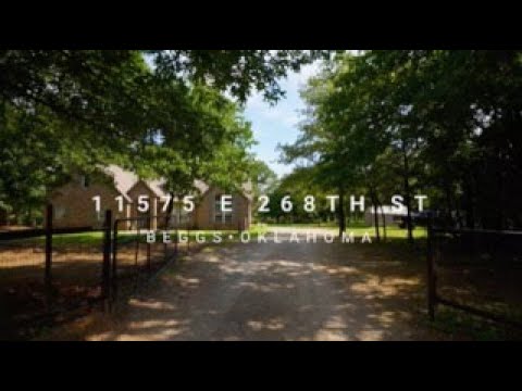 11575 E 268th St, Beggs, OK home video tour