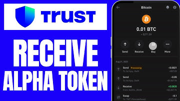 How to RECEIVE ALPHA TOKEN in Trust Wallet (Updated)