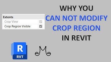 Revit Tutorial - Can not modify crop region