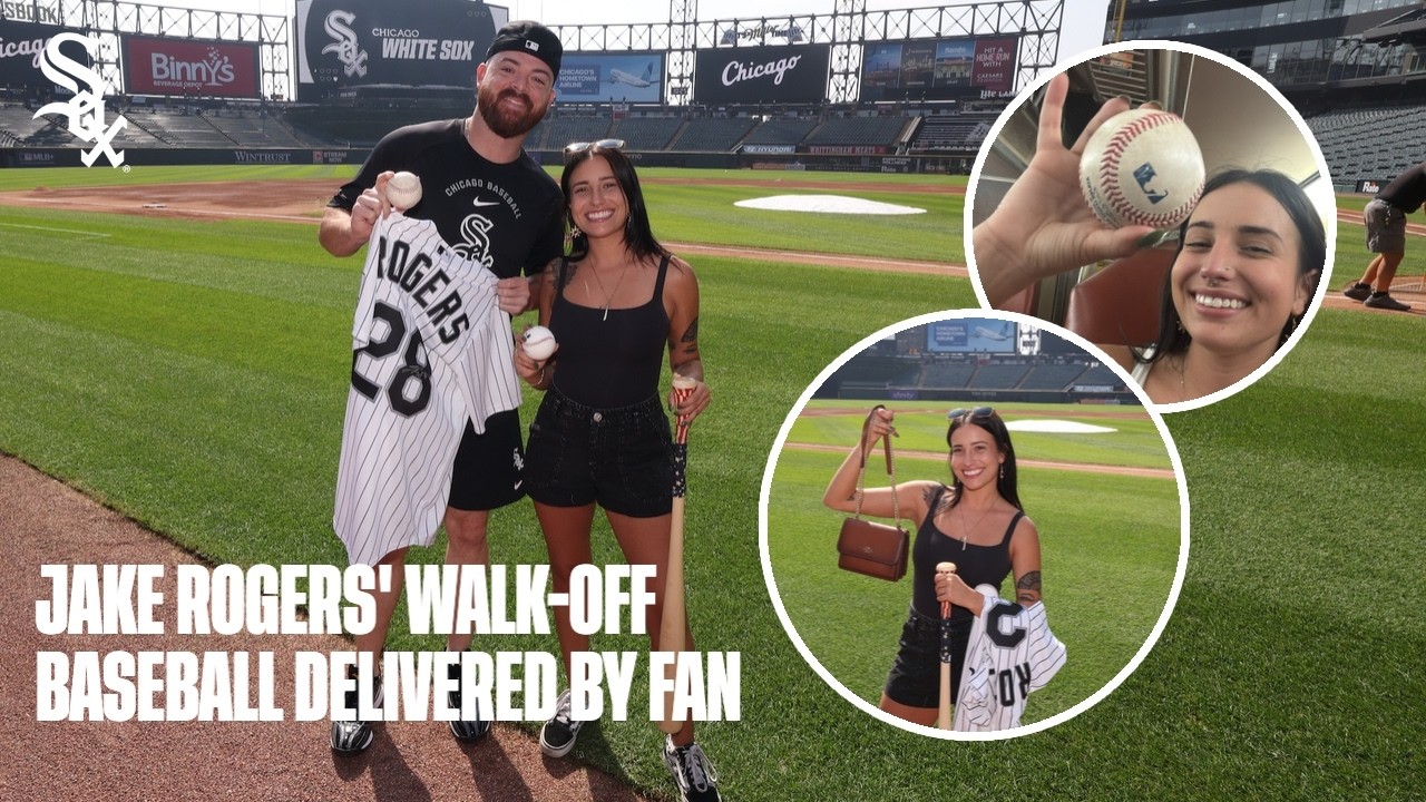What's in the Purse? Jake Rogers' Walk-Off Baseball Delivered by Fan (2026)