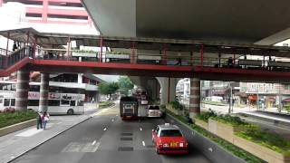 CTB Bus 2284 @ E11 城巴 Dennis Trident 西區海底隧道-怡和大廈