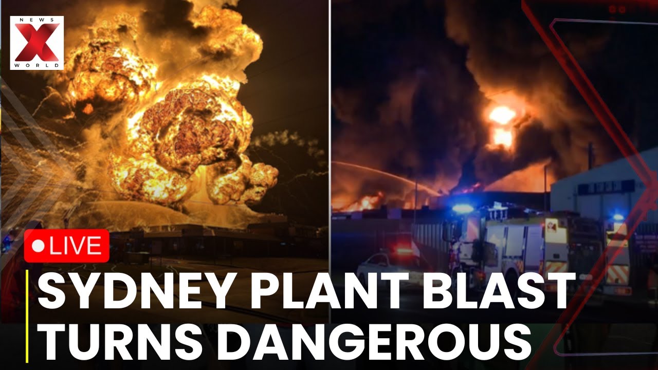 Sydney Fire Explosion LIVE: Massive explosion sparks fire at Sydney ...